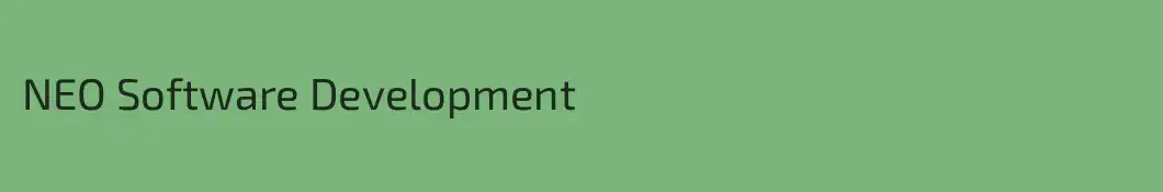 NEO Software Development